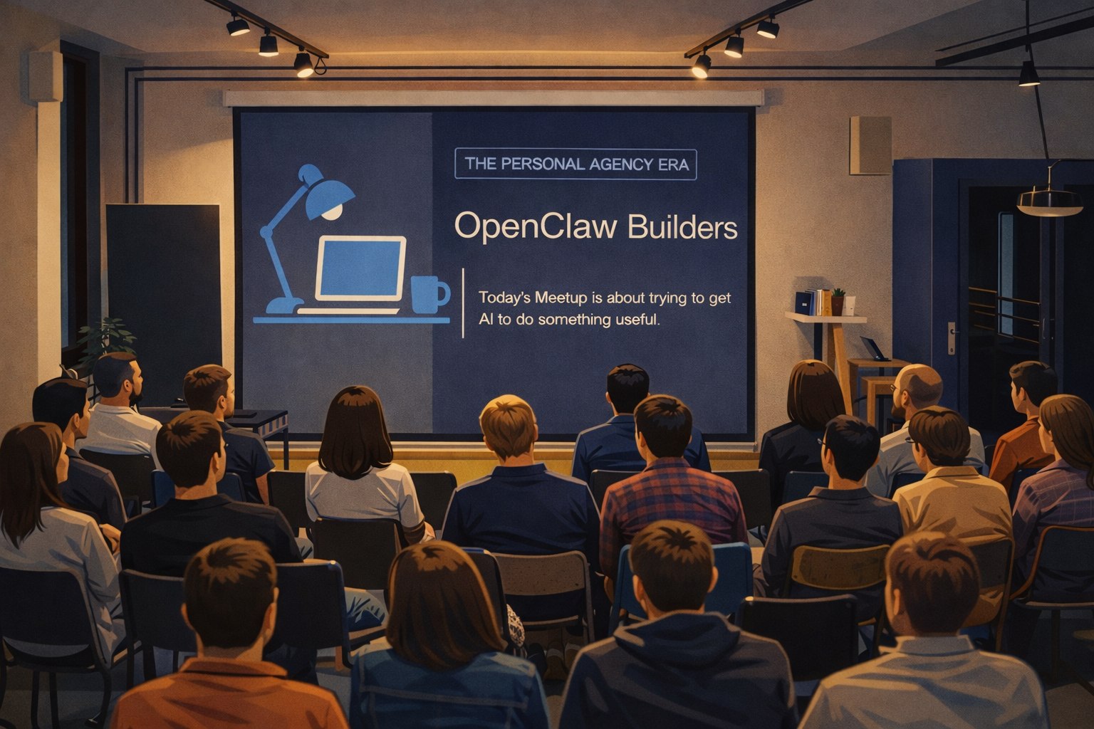 OpenClaw Builders talks